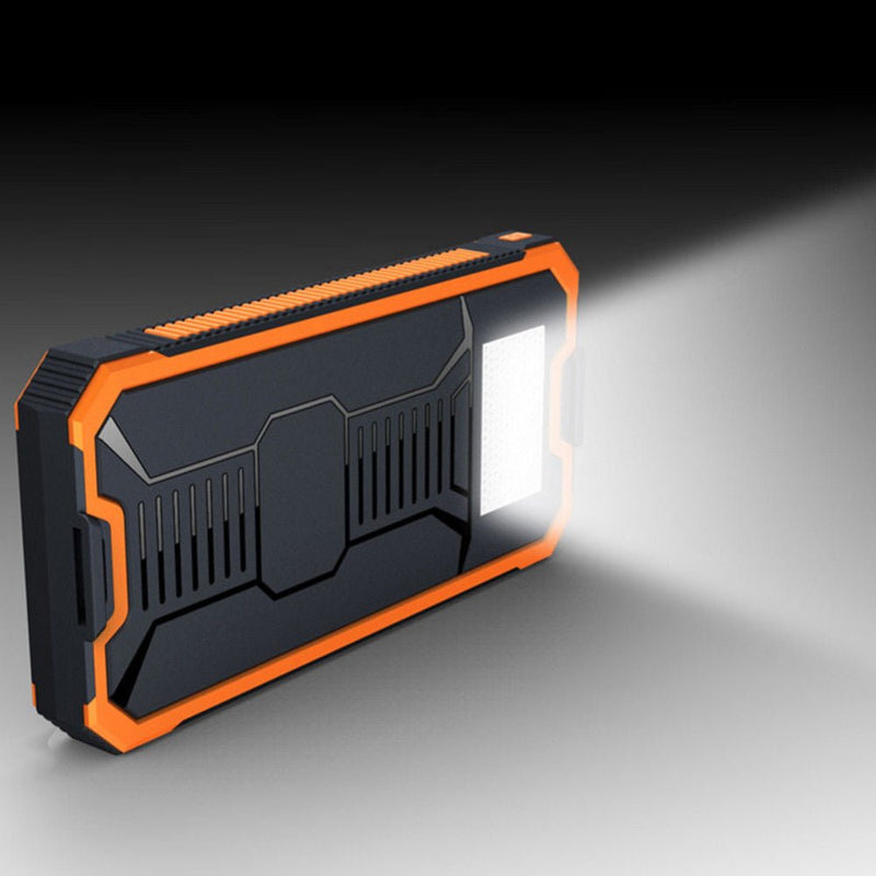 Waterproof 300000mAh Portable Solar Charger Dual USB Battery Power Bank F Phone - Plugsus Home Furniture