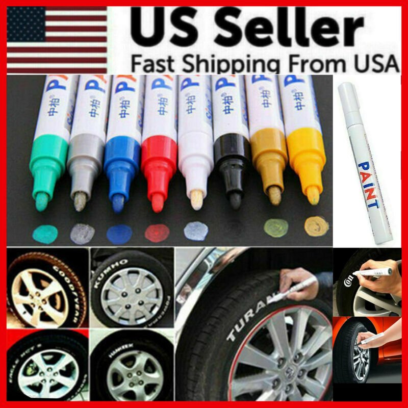 Waterproof Permanent Paint Marker Pen for Car, Tire, Tire Tread, Rubber, and Metal - Plugsus Home Furniture