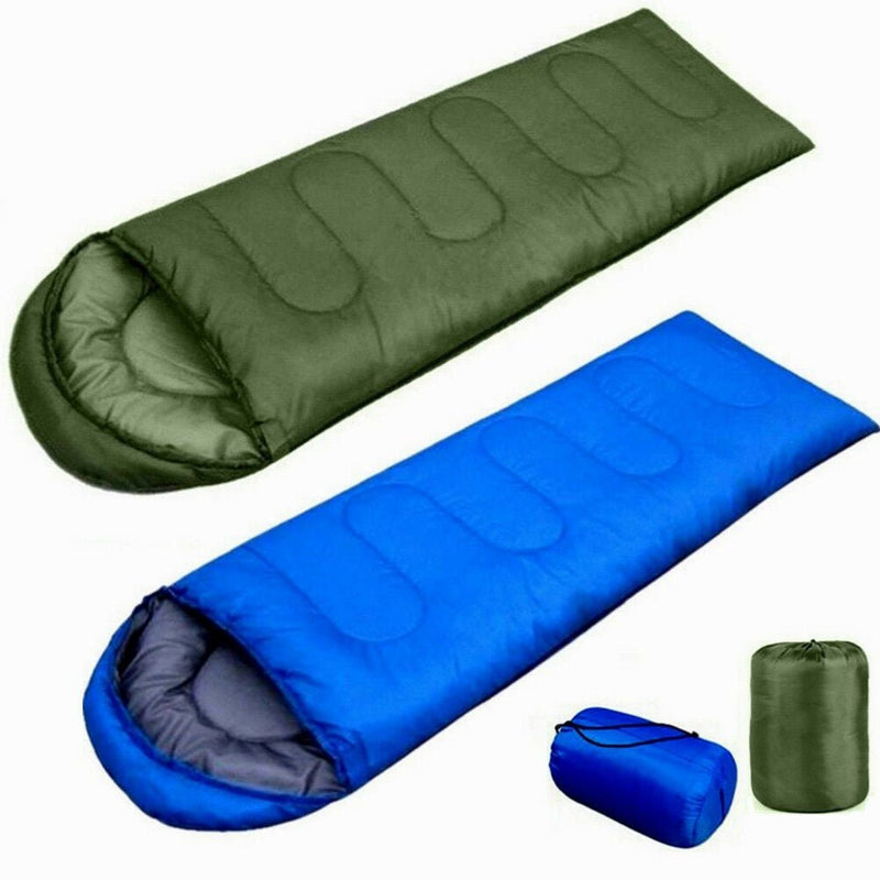Waterproof Sleeping Bag Outdoor Survival Thermal Travel Hiking Camping Envelope - Plugsus Home Furniture